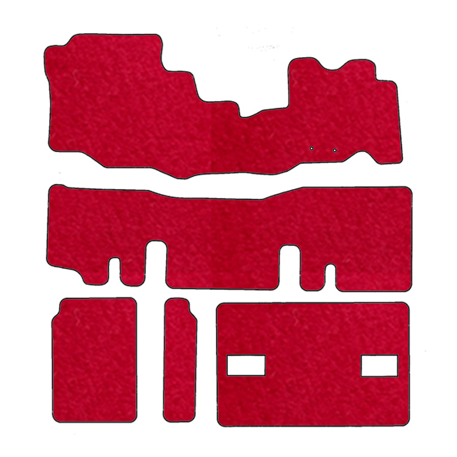 フロアマット　日産　NISSAN　NV350キャラバン　E26　H24/6～　9人/標準　カーマット　抗菌　抗ウイルス　消臭　プレミアムタイプ