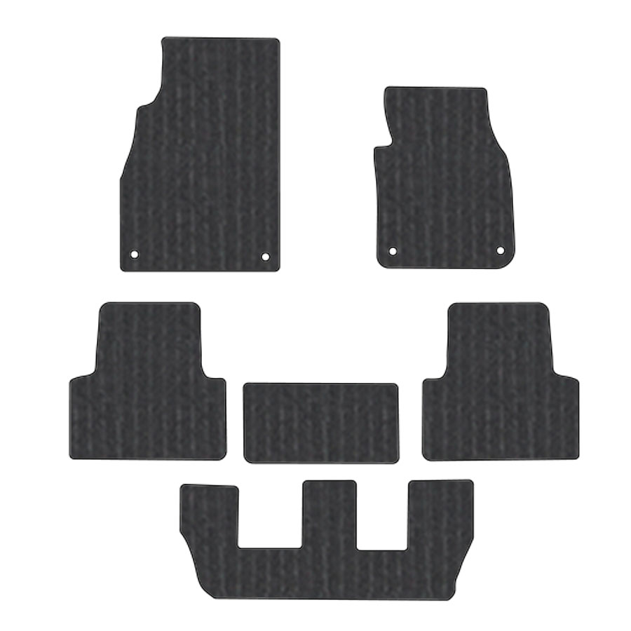 フロアマット　アウディ　Q7　4MC/4MD系　7人乗り　リア穴無しのみ適合　H28/3～　カーマット　抗菌　抗ウイルス　消臭　エコノミータイプ