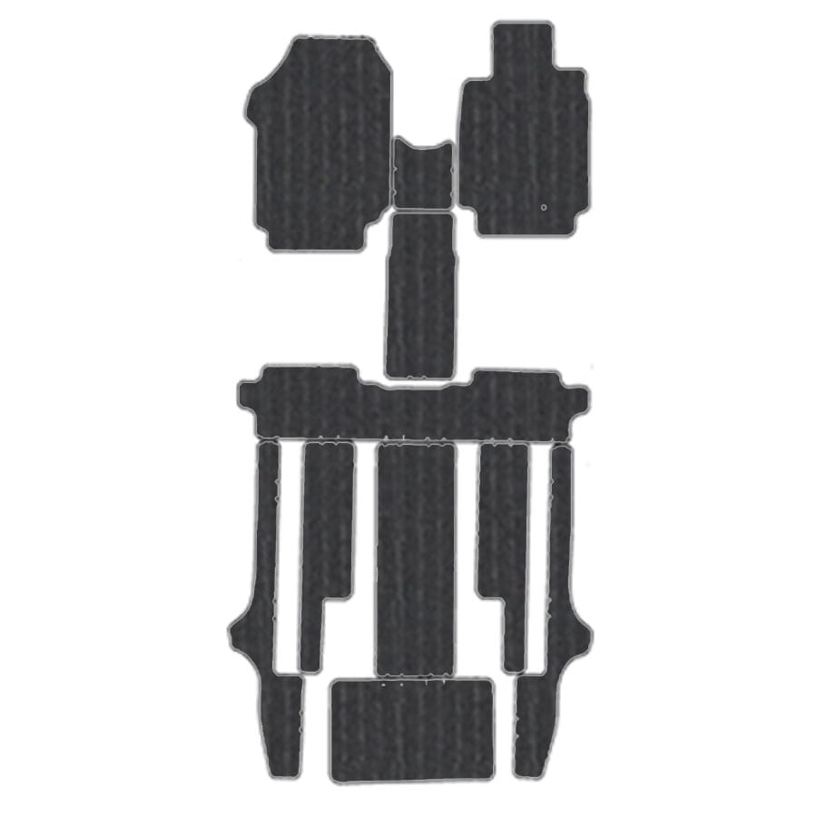 フロアマット　日産　NISSAN　セレナ　SERENA　C24　H13/12～H17/5　カーマット　抗菌　抗ウイルス　消臭　エコノミータイプ