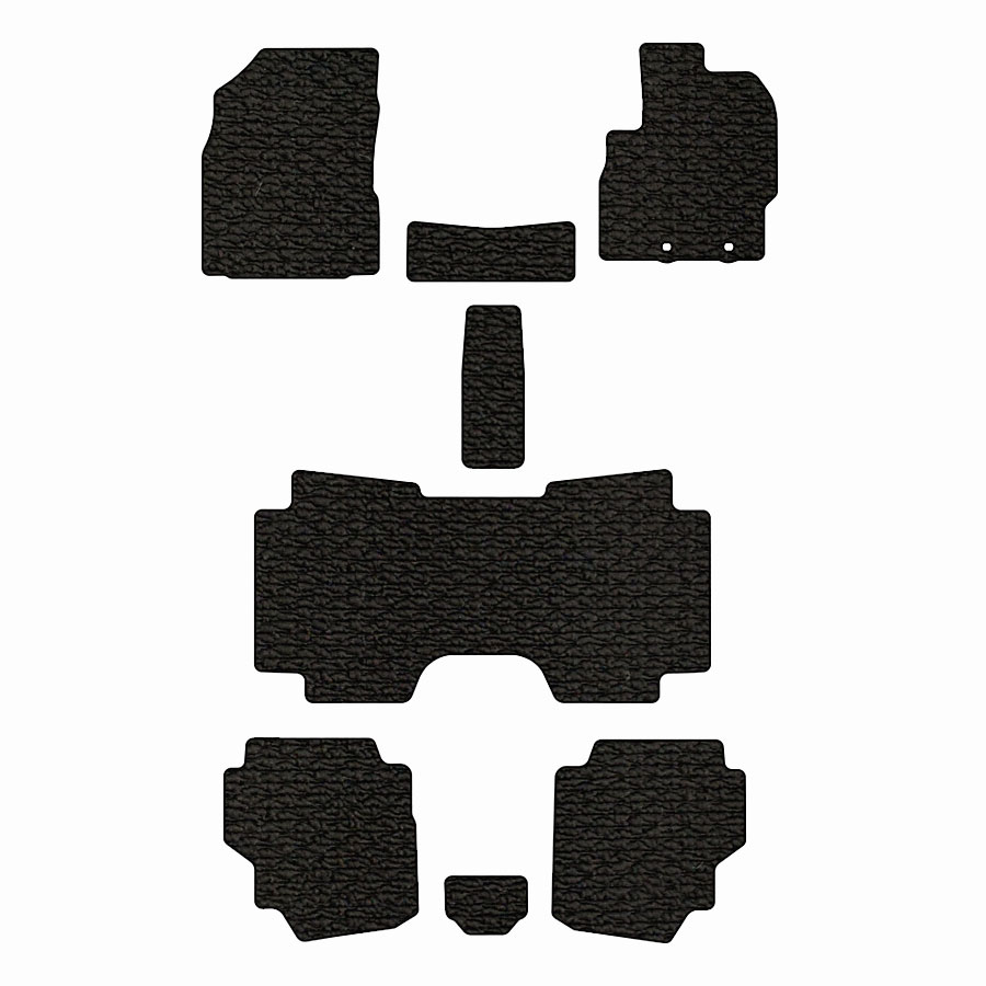 フロアマット トヨタ TOYOTA シエンタ SIENTA 10/15系 7人乗り R4/8~ カーマット 抗菌 消臭 スタンダードタイプ