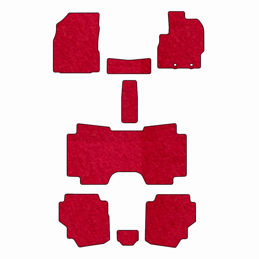 フロアマット トヨタ TOYOTA シエンタ SIENTA 10/15系 7人乗り R4/8~ カーマット 抗菌 消臭 プレミアムタイプ