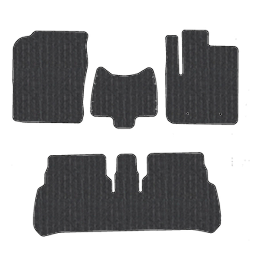 フロアマット　スバル　SUBARU　ステラ　LA100/110F　H23/5～H26/12　カーマット　抗菌　抗ウイルス　消臭　エコノミータイプ