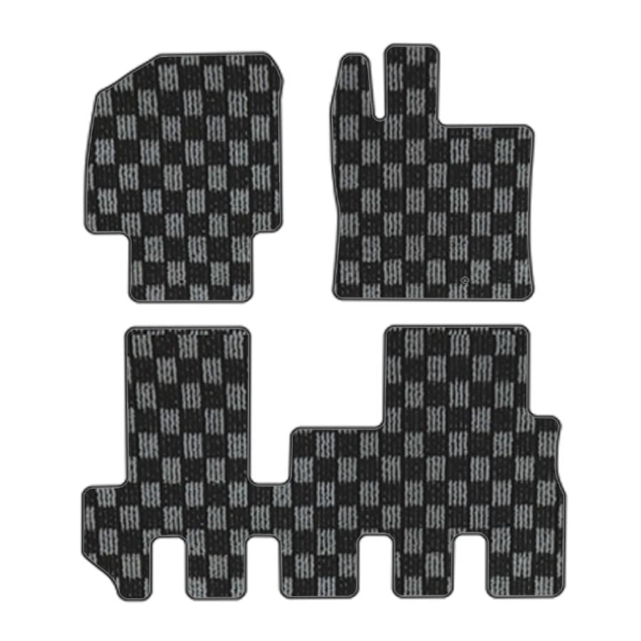 フロアマット　ダイハツ　DAIHATSU　タント/カスタム　L375/385S　H19/12～H22/9　前期　カーマット　抗菌　抗ウイルス　消臭 　エクセレントタイプ