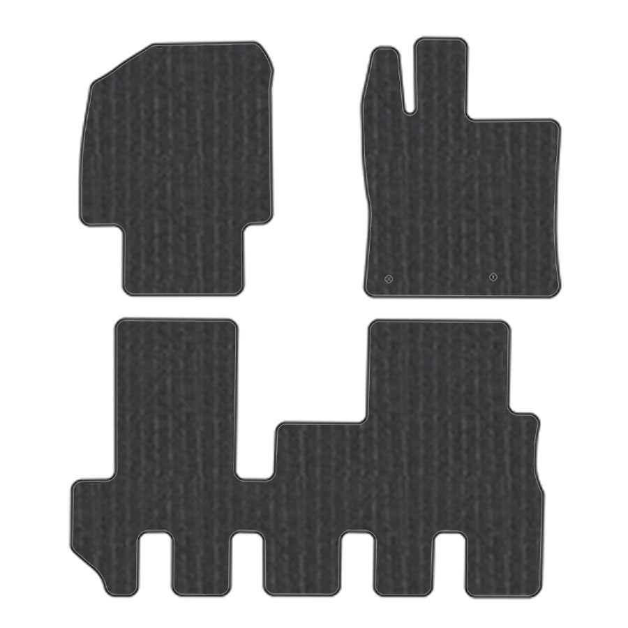 フロアマット　ダイハツ　DAIHATSU　タント/カスタム　L375/385S　H22/9～H25/10　後期　カーマット　抗菌　抗ウイルス　消臭　エコノミータイプ