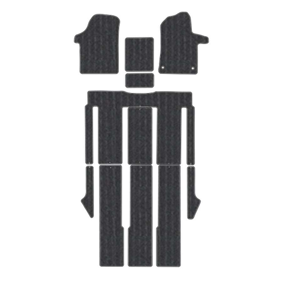 フロアマット メルセデスベンツ MercedesBenz Vクラス W447 H27/10~ カーマット 抗菌 抗ウイルス 消臭 エコノミータイプ