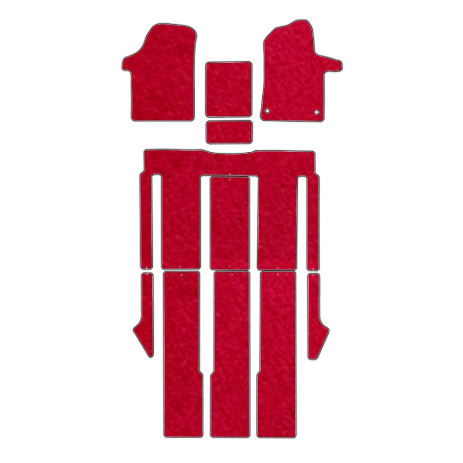 フロアマット メルセデスベンツ MercedesBenz Vクラス W447 H27/10~ カーマット 抗菌 抗ウイルス 消臭 プレミアムタイプ