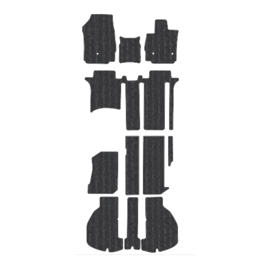 フロアマット　トヨタ　ＴＯＹＯＴＡ　アルファードヴェルファイア　福祉車　30系　H27/1～R5/6 カーマット　抗菌　抗ウイルス　消臭　エコノミータイプ